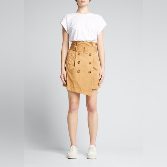 Veronica Beard White and Tan Mini Dress - Picture 7 of 14